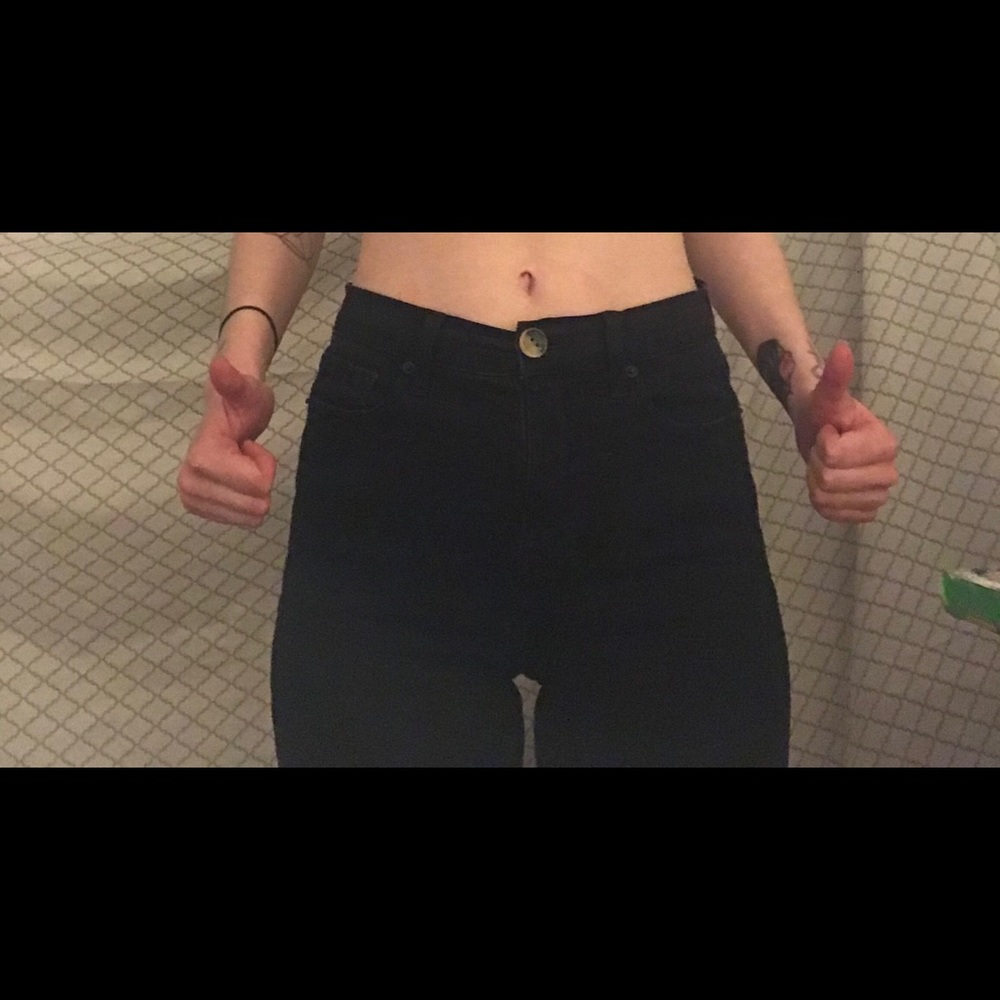 BDG cropped high waisted jeans